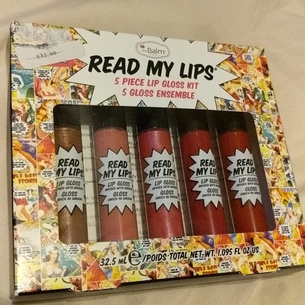 "Read My Lips" 5-Pack Lip Gloss Kit